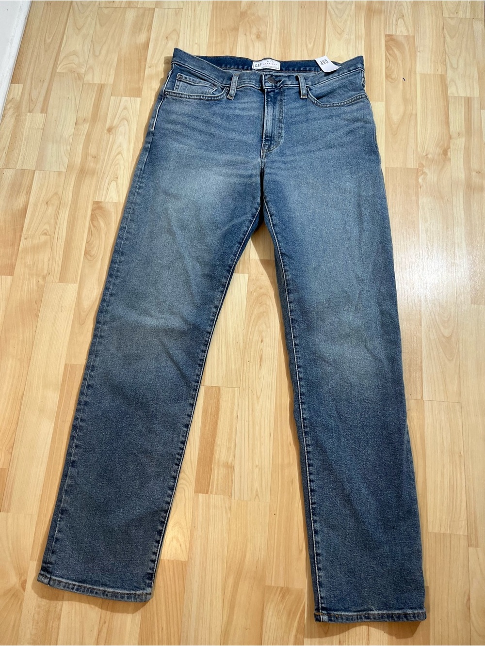 Gap Men’s Light Wash Straight Leg Denim Jeans Size 32/32
